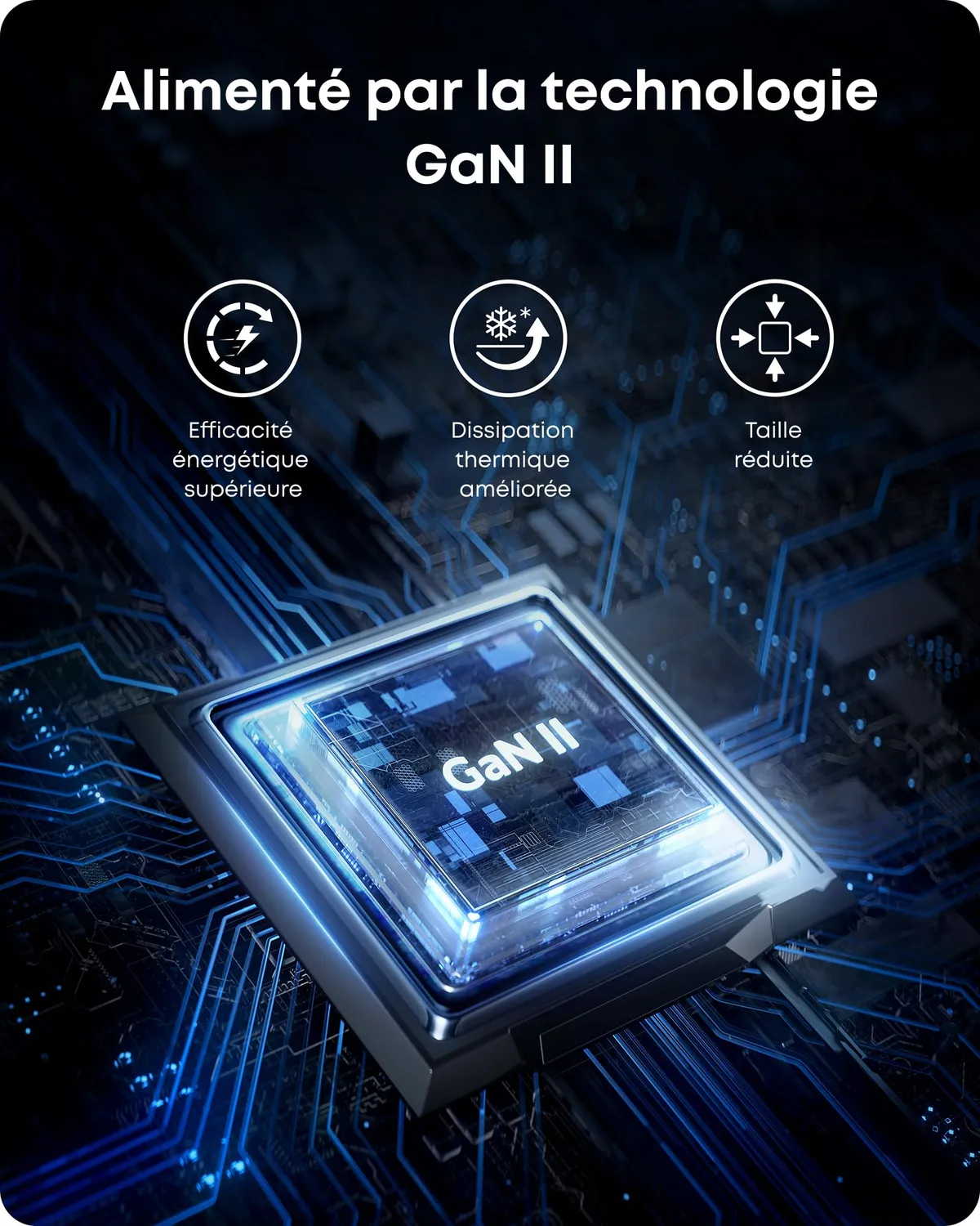 Anker 736 Nano II Chargeur USB-C 100W GaN