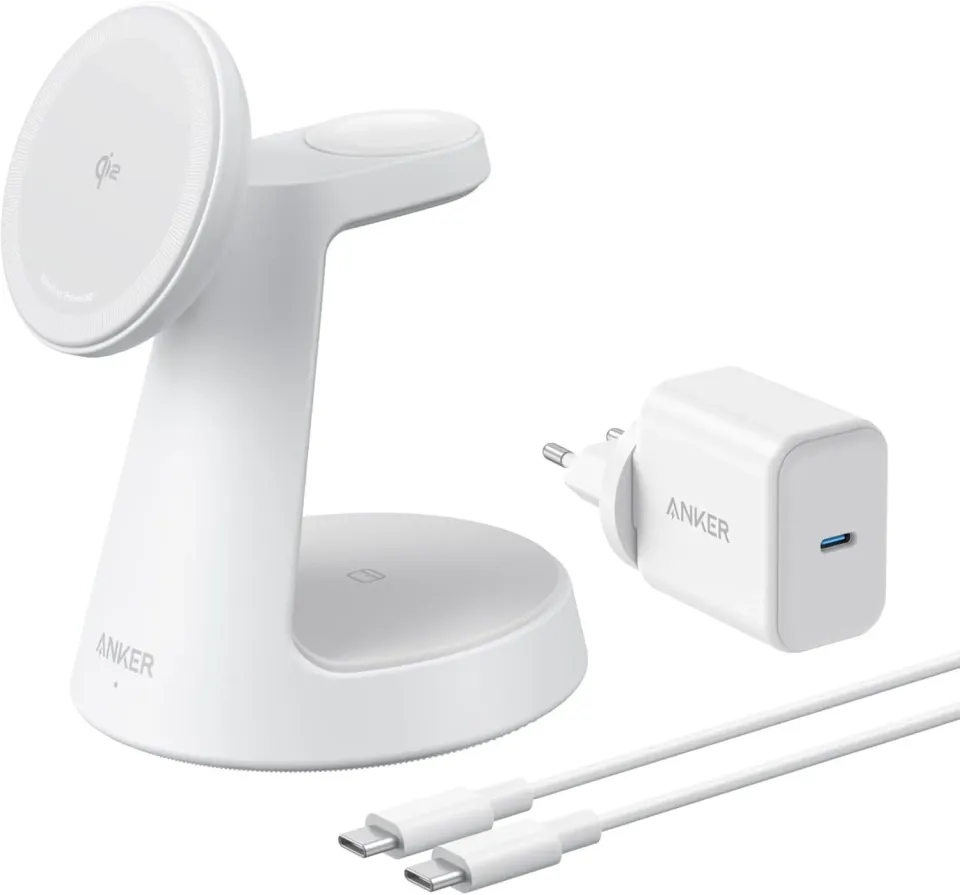 Anker Solix MagGo socle de charge 3-en-1 Qi2 15W