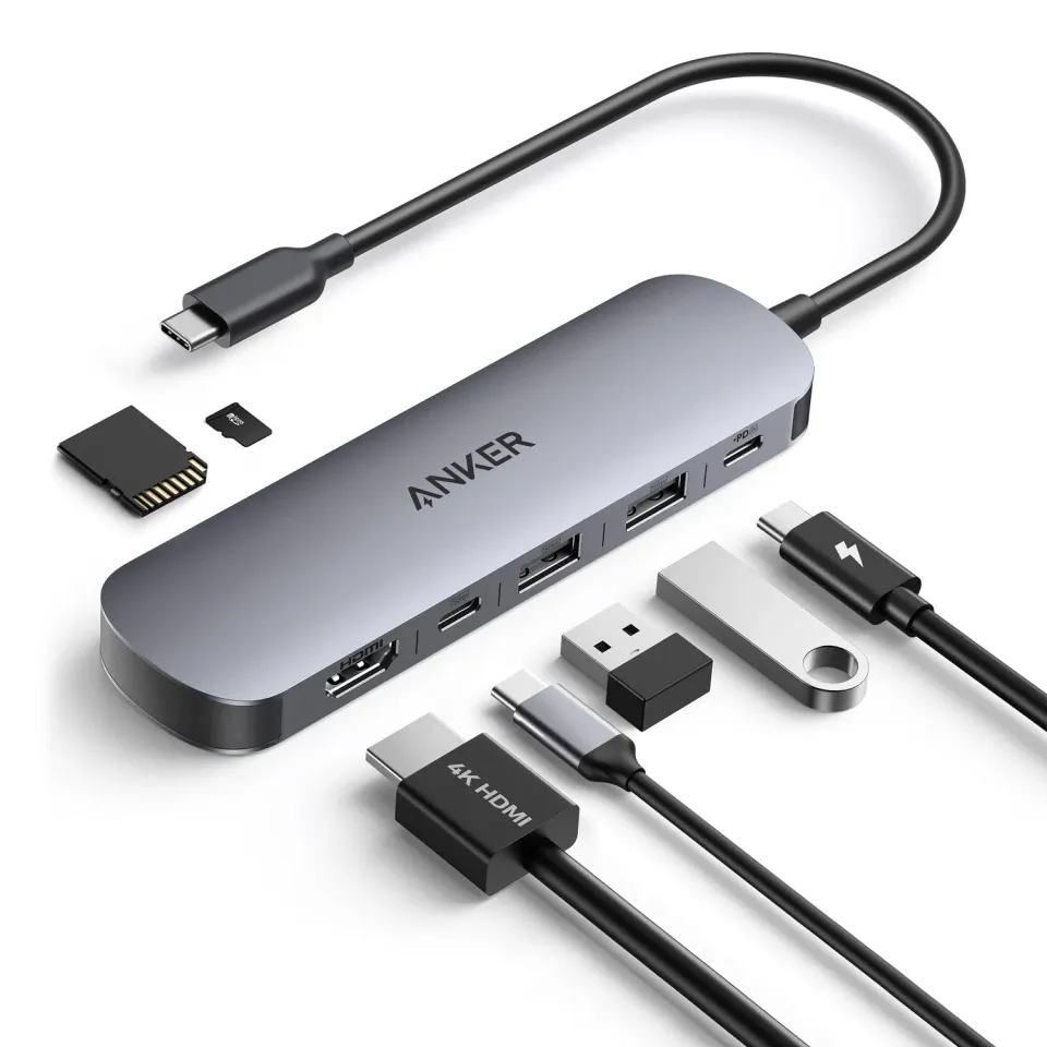 Anker Hub USB-C HDMI 4K PD