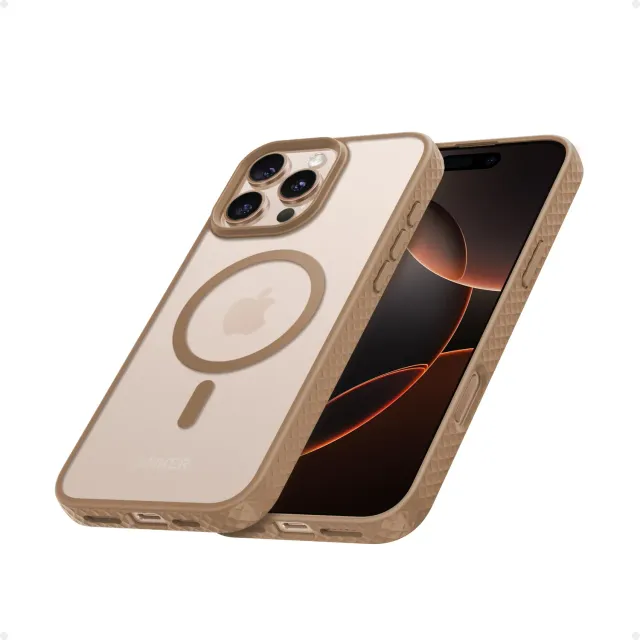 Anker A90H3 coque magnétique mate or rose