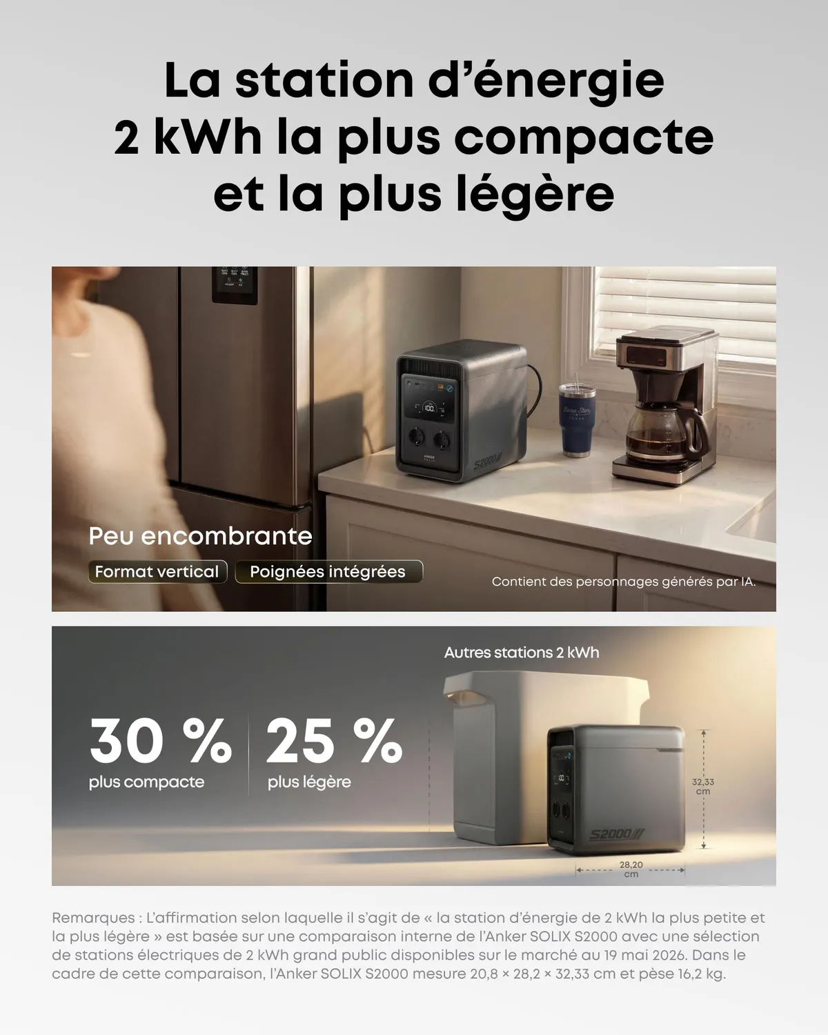 Anker Solix S2000 station portable 2010Wh