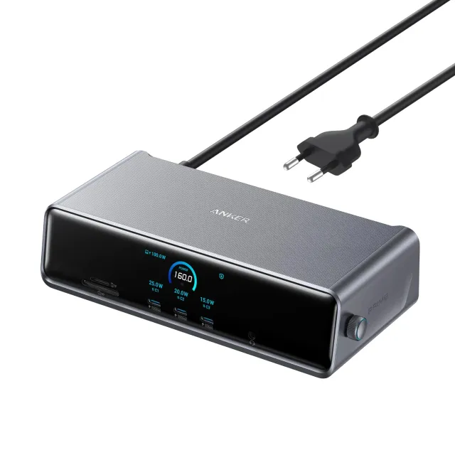 Anker Prime Station d’Accueil 14-en-1 Triple Affichage 140W