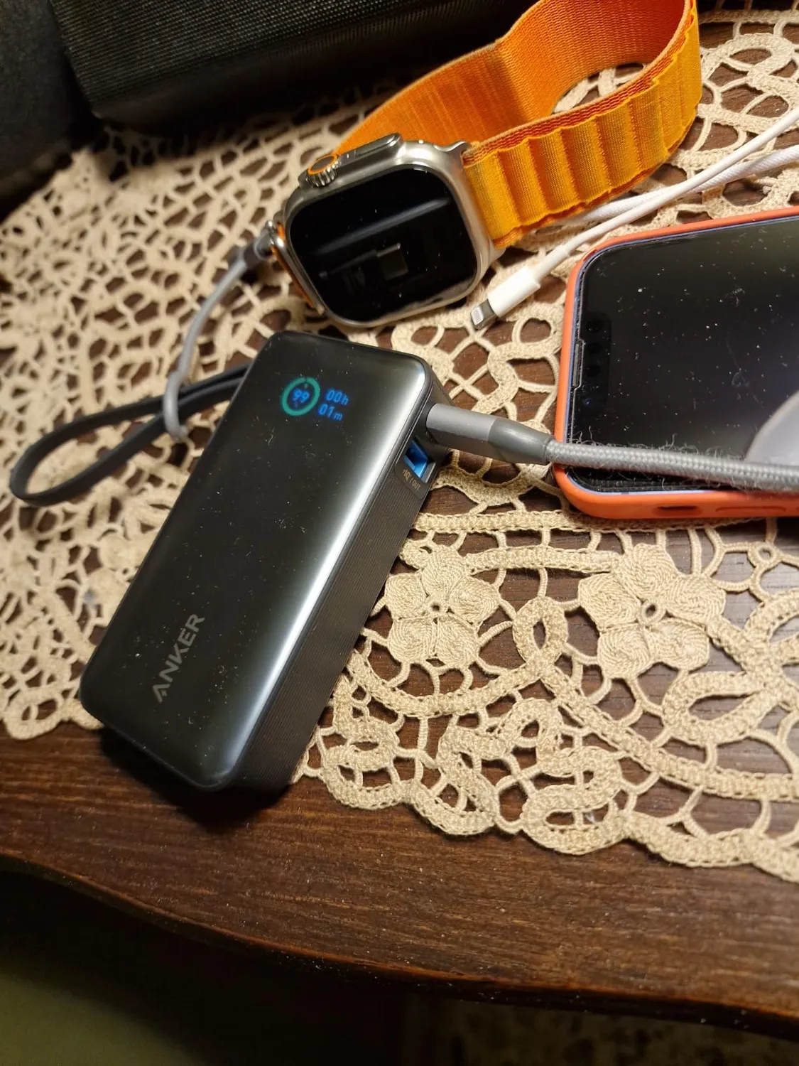 Anker Nano batterie externe 10000 mAh 30W câble USB-C