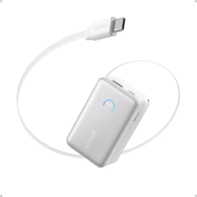 Anker Nano batterie externe 10000 mAh 45W câble rétractable