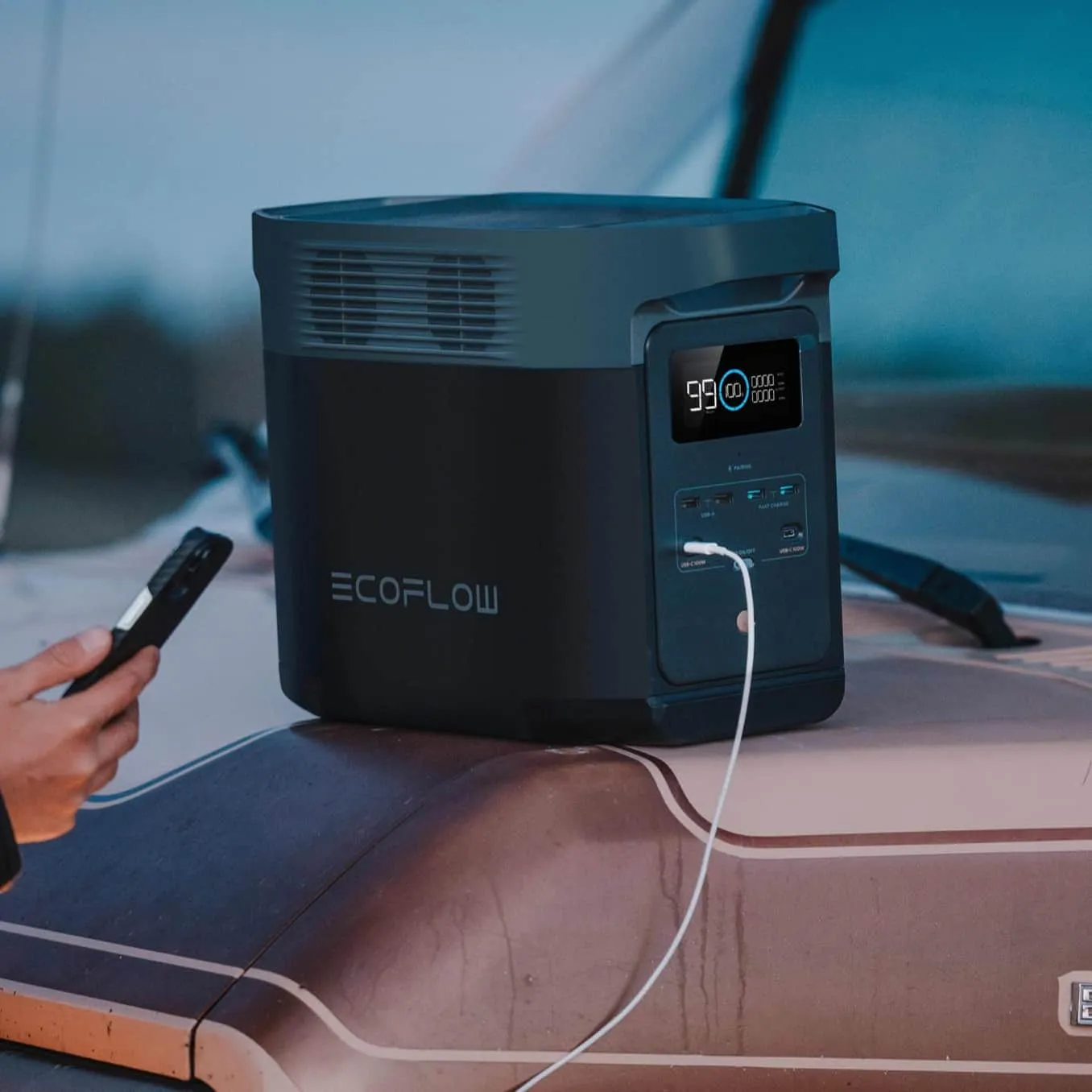 Eco Flow DELTA 2 station électrique portable reconditionnée