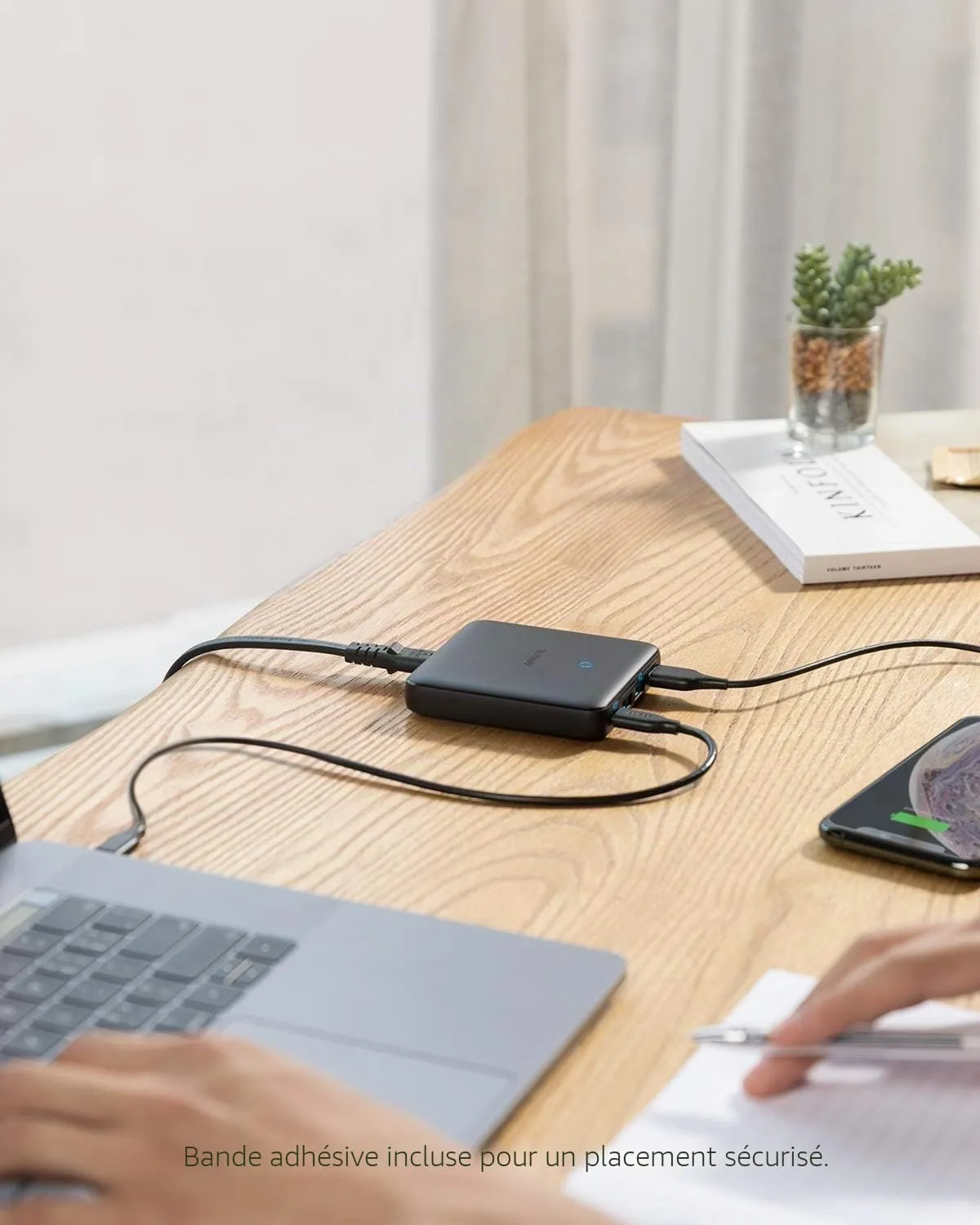 Anker Solix Atom III Slim chargeur USB-C 65W 4 ports GaN