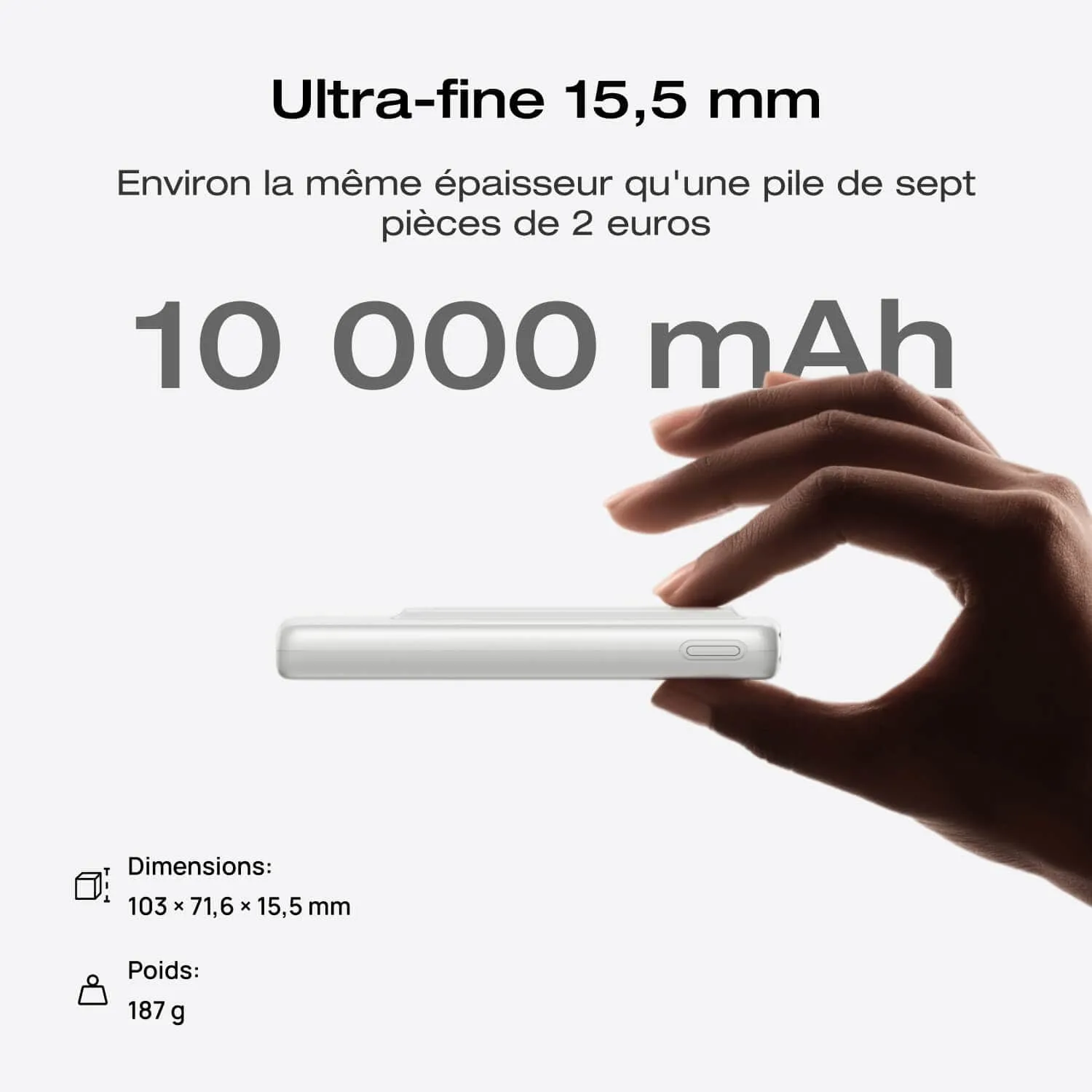 EcoFlow RAPID Mag Batterie Externe Magnétique