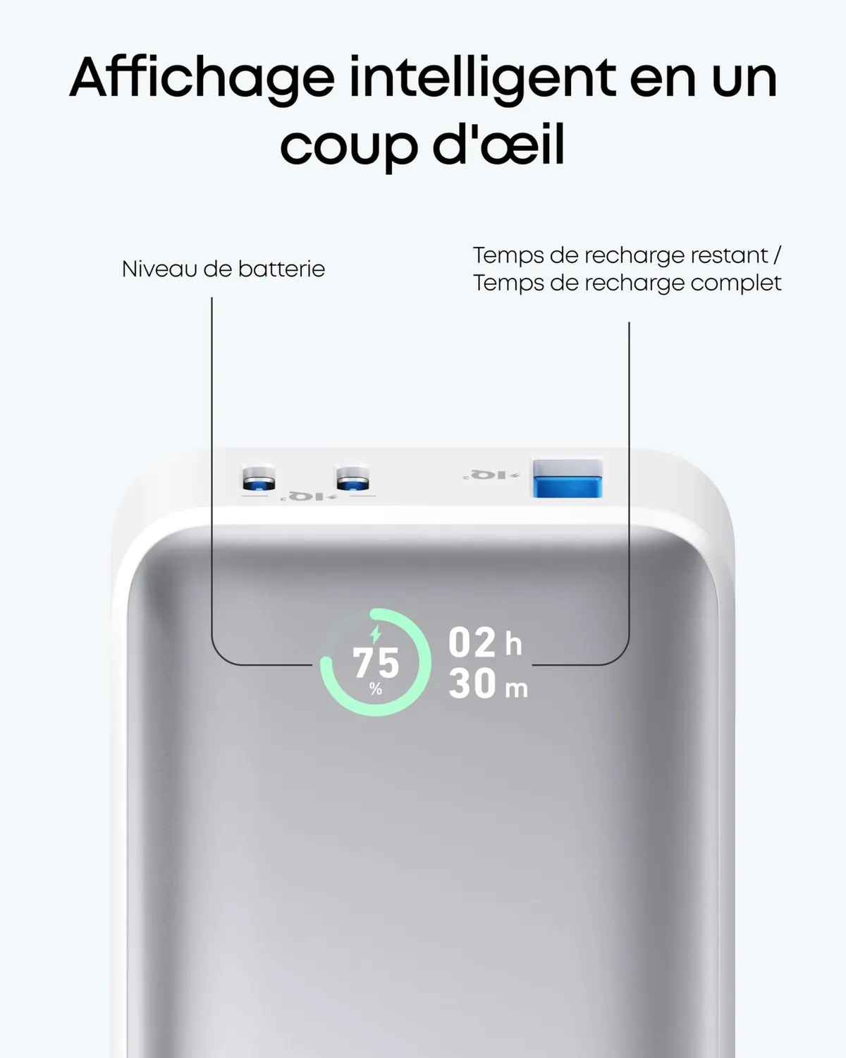 Anker Solix 533 batterie externe 10000mAh 30W noire