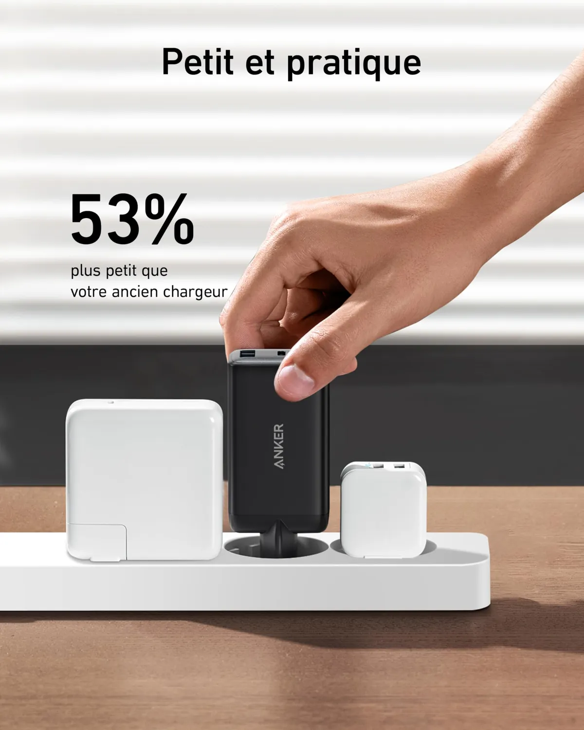 Anker Solix Nano II chargeur USB-C 65 W GaN