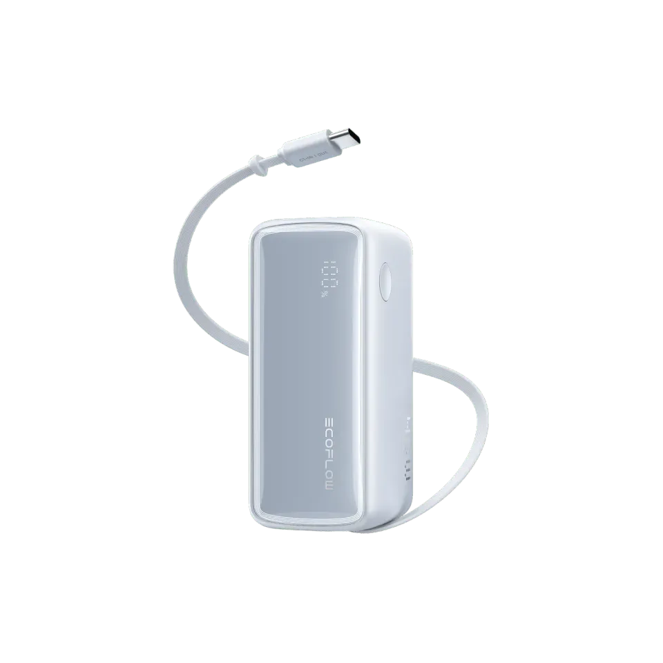 EcoFlow RAPID 10K batterie externe 45W câble rétractable