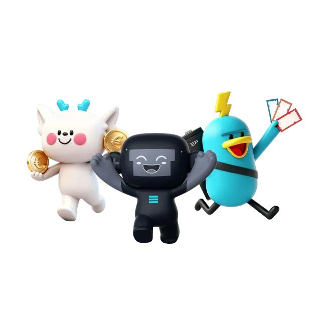 Figurine EcoFlow Power Trio modèle surprise 30 cm