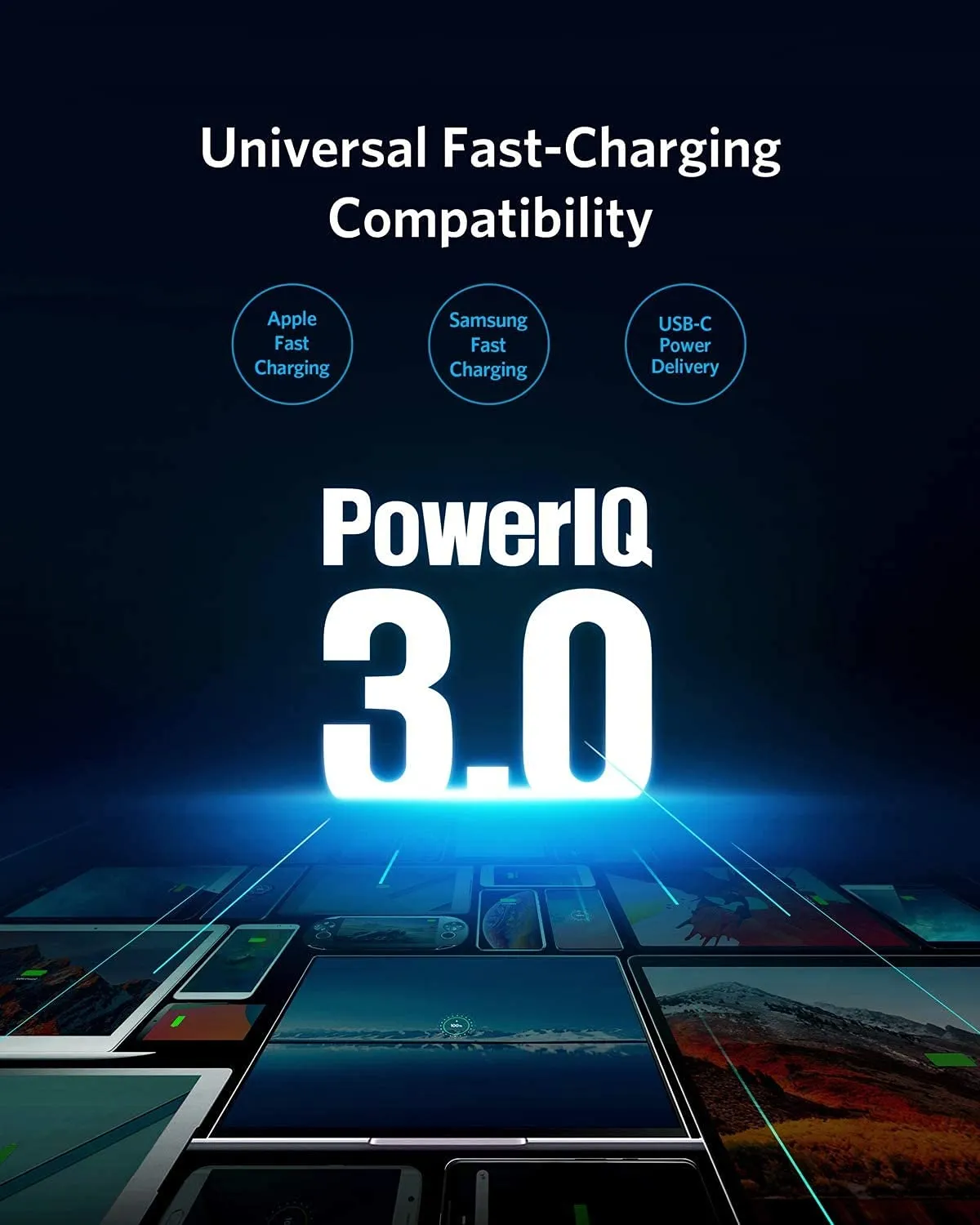 Anker chargeur voiture USB-C 2 ports 40W PowerIQ