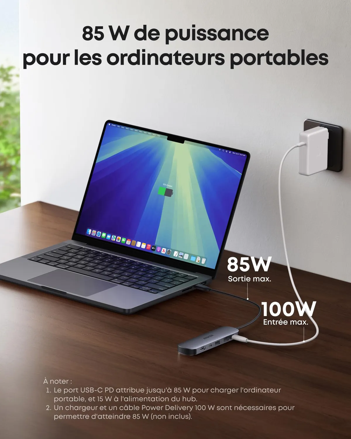 Anker Hub USB-C HDMI 4K PD