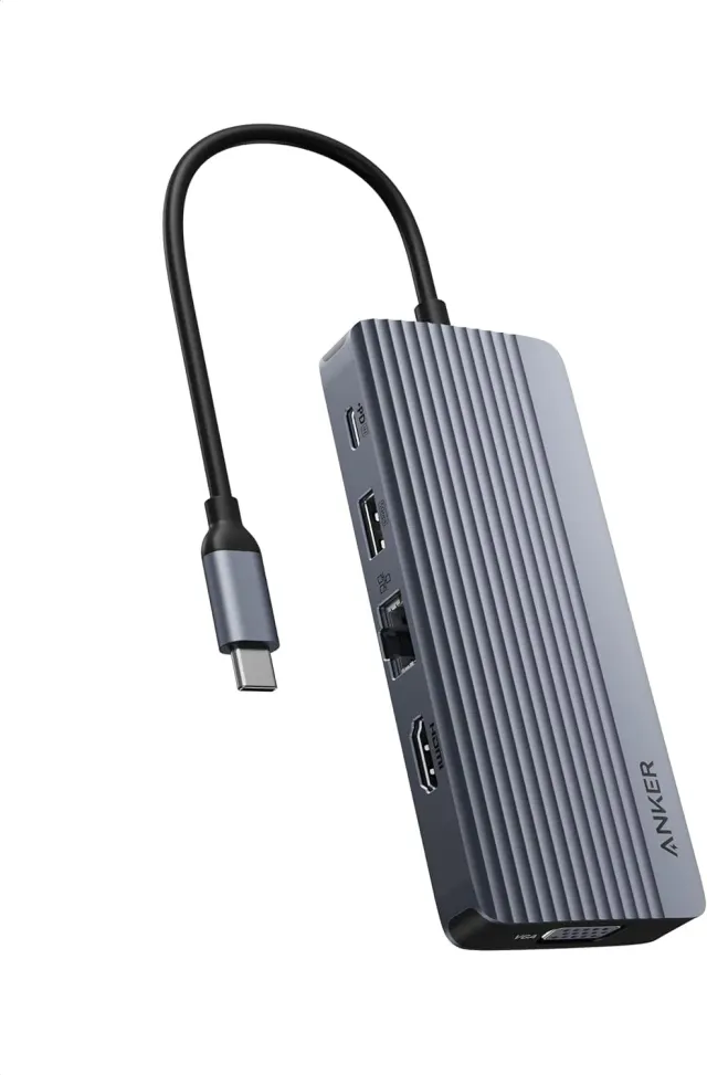 Anker Hub USB-C 10-en-1 A83C2 Double Écran 4K 100W