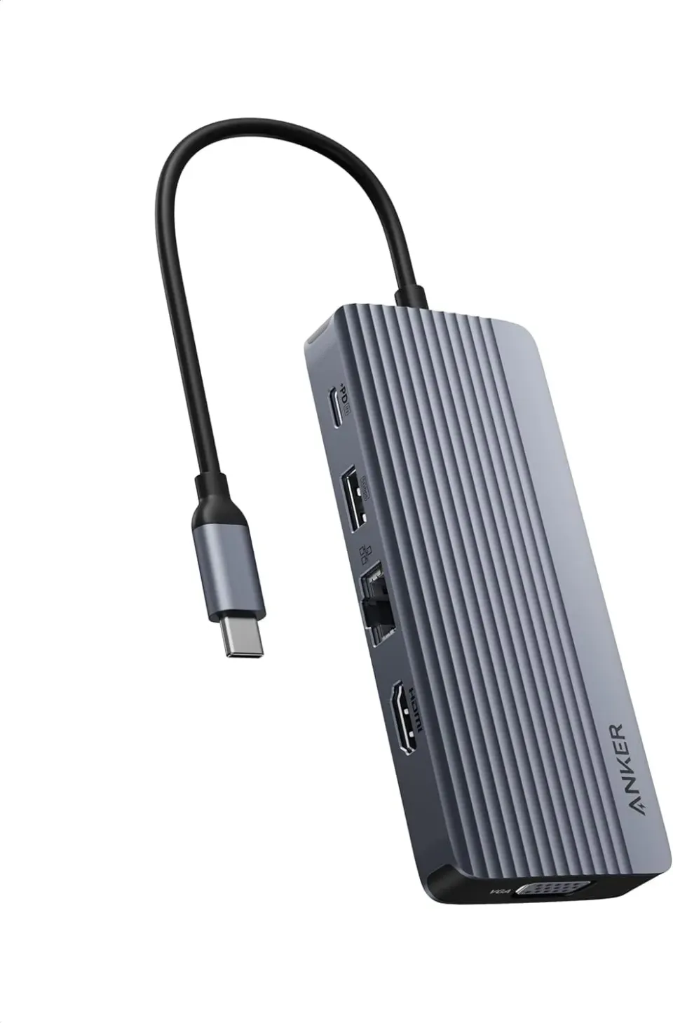 Anker Hub USB-C 10-en-1 A83C2 Double Écran 4K 100W